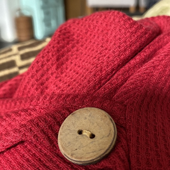 NWT AMASOO Burgundy Top Size L - Picture 4 of 12